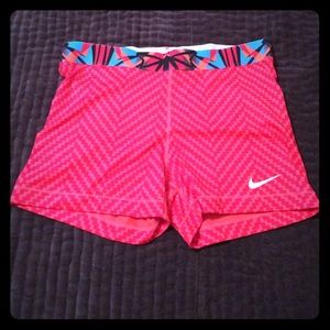 Nike pro compression shorts