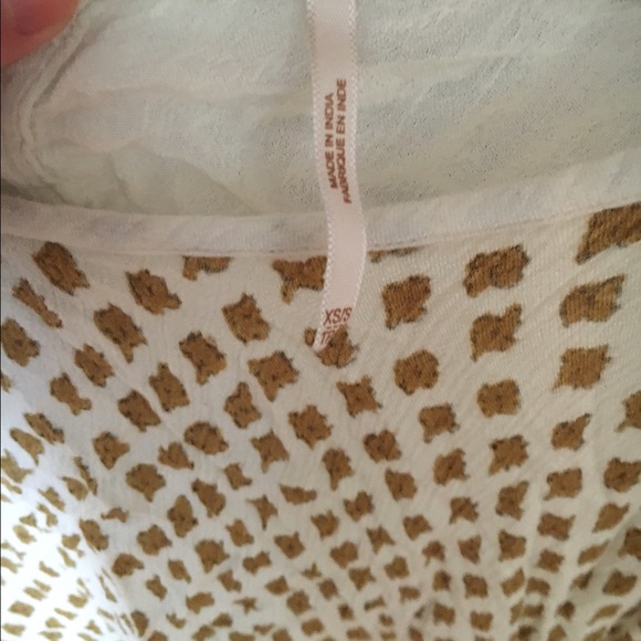 SOLD!!! FREE PEOPLE TUNIC SIZE XS!! - Picture 2 of 4