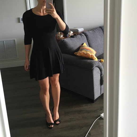 French Connection Sydney Fit-and-Flare Dress