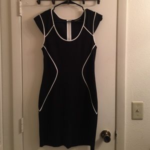 Express- Form Fitting Dress Zipper down the back