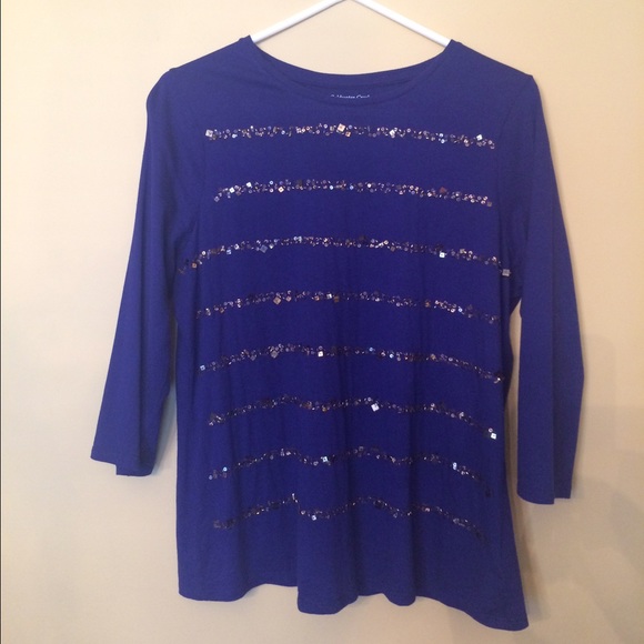 Coldwater Creek Embellished Shirt