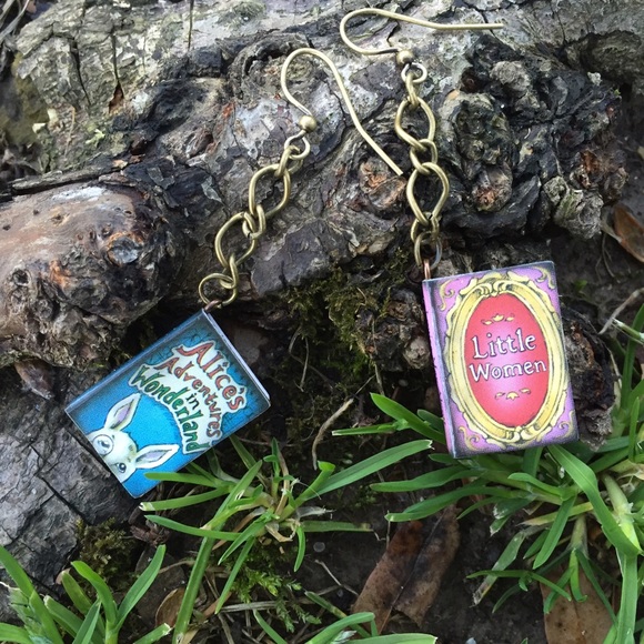 Storybook earrings