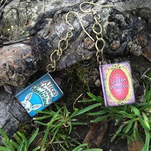 Storybook earrings