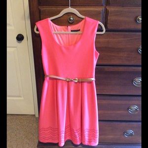 Tiana B Coral Dress