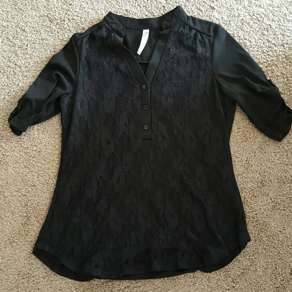 *Final Markdown* PerSeption Concept lace blouse