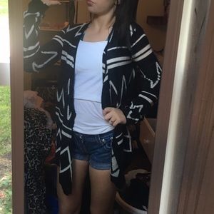tribal cardigan / sweater