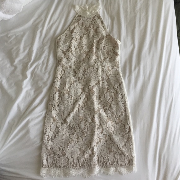 White Lace Dress - Picture 1 of 6