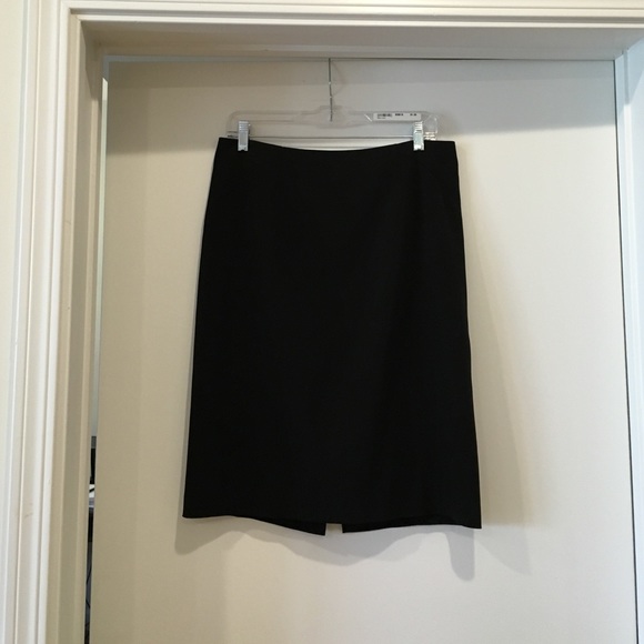 Ann Taylor Black Pencil Skirt