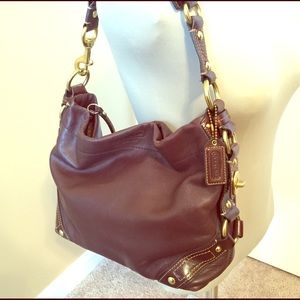 Authentic COACH leather bag