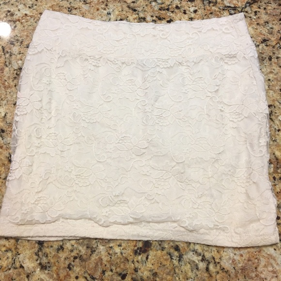 Lacey, tight fitted skirt
