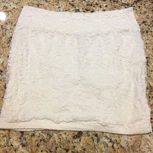 Lacey, tight fitted skirt