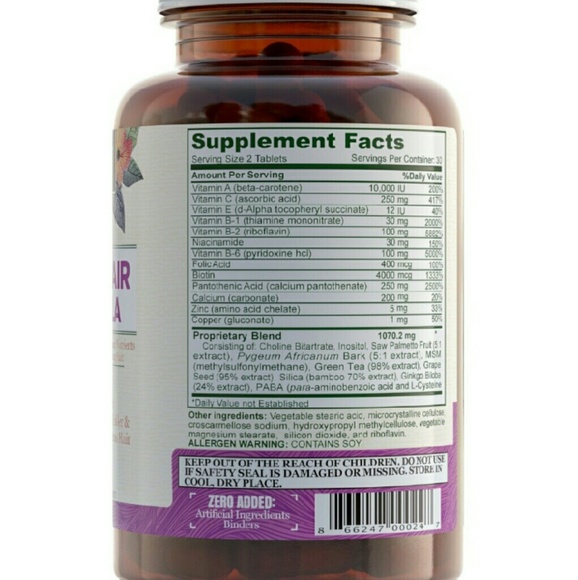 Hair growth tablets - Picture 3 of 3