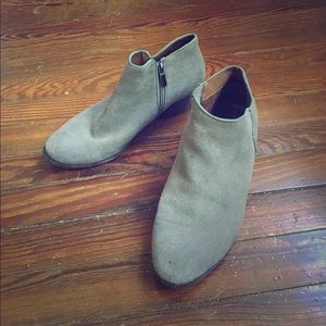 Crown Vintage Beige/Taupe Booties, ankle boots
