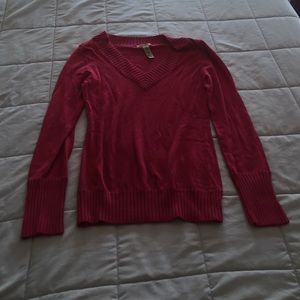 V neck sweater!