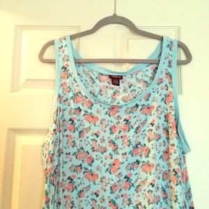 Torrid Floral Tank Top - Size 0