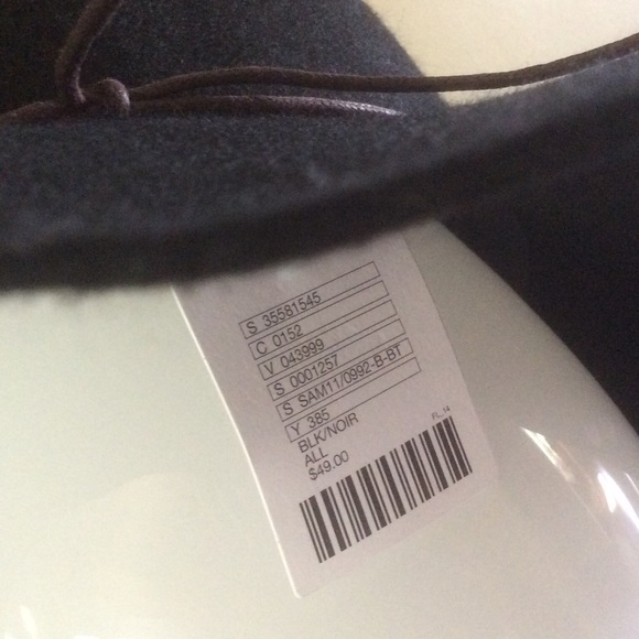 Urban Outfitters Black Tie Back Wide Brim Hat 🎩 - Picture 3 of 4