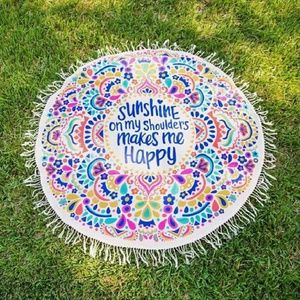 Round Beach Towel / Beach Blanket