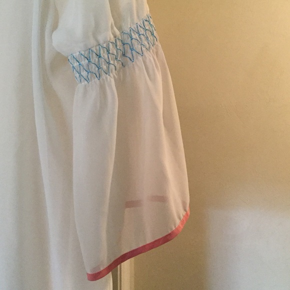 Flowy Boho Shirt SZ M Nine West Vintage - Picture 3 of 3