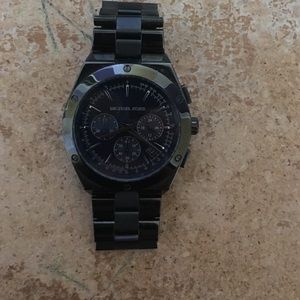 Michael Kors watch black and blue