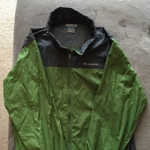 Men's Columbia rain jacket