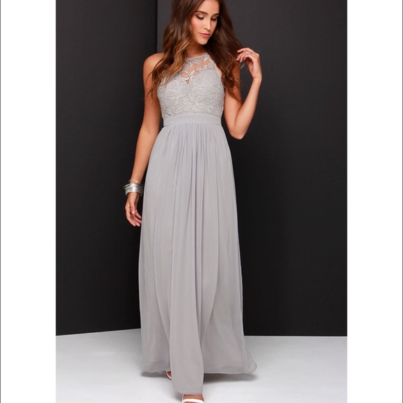 Lulu's SO FAR bridesmaid gown