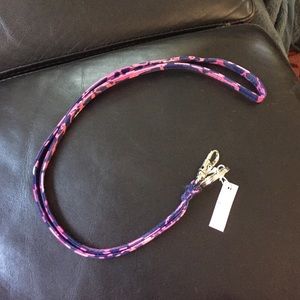 New Vera Bradley lanyard