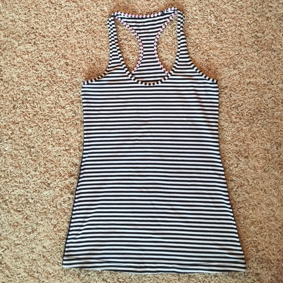 Lululemon Stripe Tank Size 8
