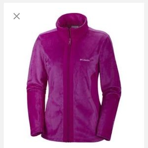 Columbia hot pink omni heat jacket