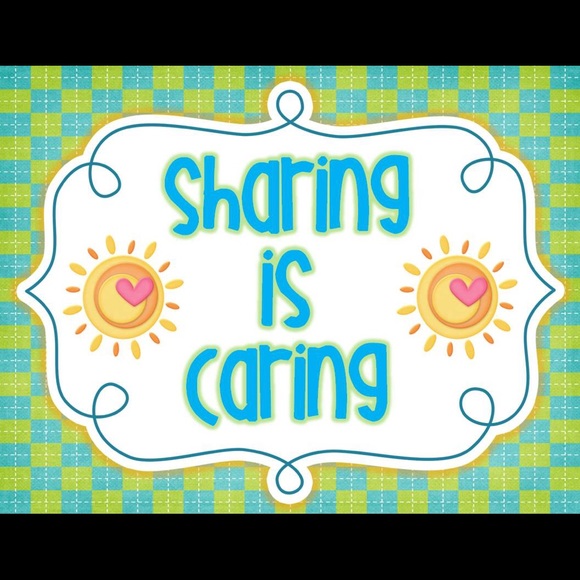Caring is Sharing (weekly share group Aug 28)