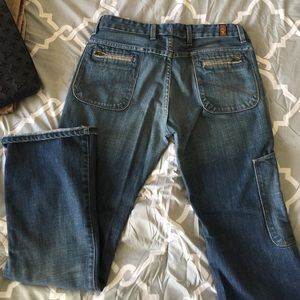 7 For All Mankind jeans button-fly sz 30