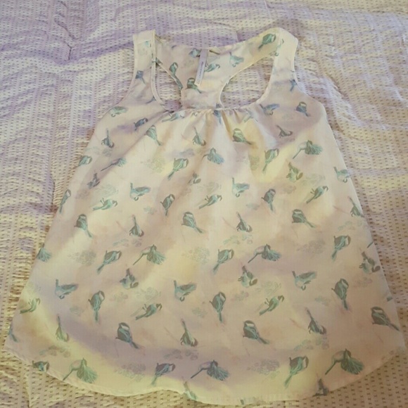Lauren Conrad razor back tank top