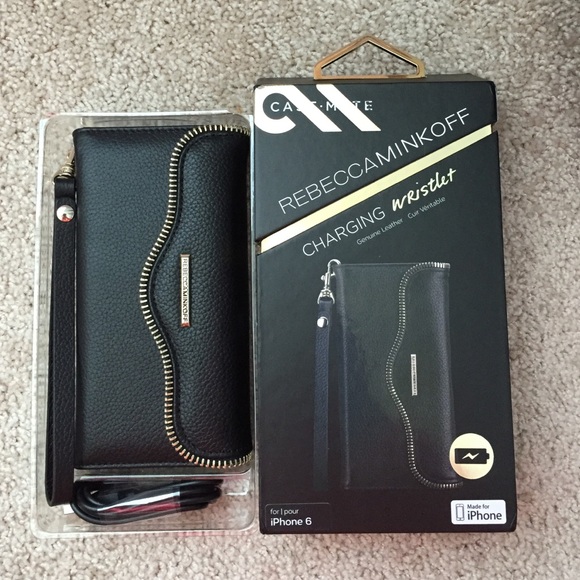Rebecca Minkoff charging wristlet
