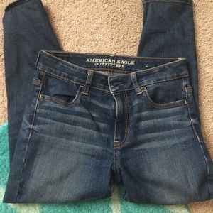American eagle Hi Rise Cropped Jegging