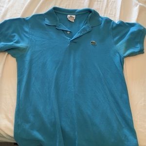 Lacoste turquoise polo