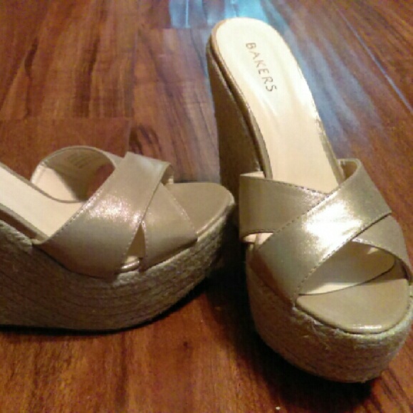 Gold Espadrilles