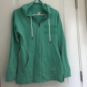 Toms full zip hoodie