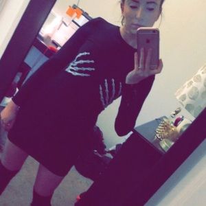 Skeleton dress