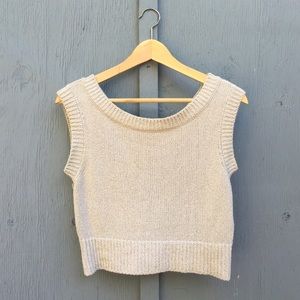 90s Knit Crop Top