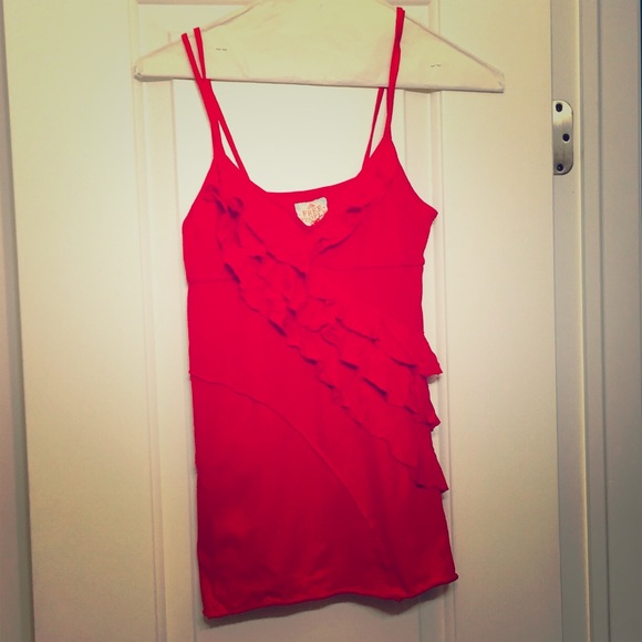 Free people ruffled tank