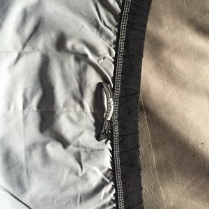 Gently used gray express workout pants size small