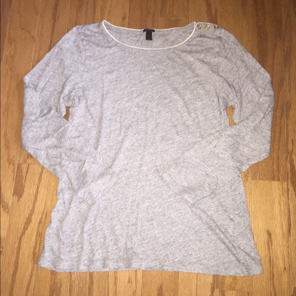 J. Crew 3/4 Length Sleeved Top