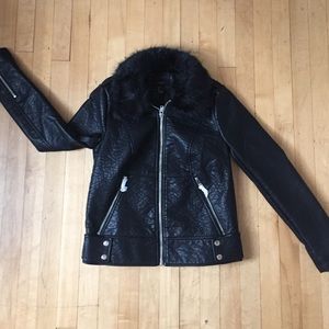 Forever 21 faux leather jacket