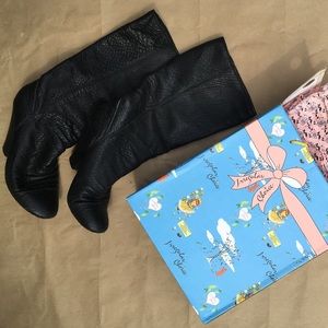 Irregular Choice black heeled boots