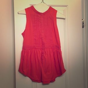 Anthropologie peplum tank