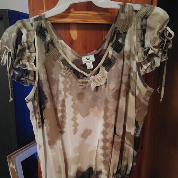 🚨PRICE REDUCTION🚨Cute Earthtone Blouse