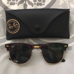 Ray-Ban Authentic Tortoise Shell 49mm Clubmaster