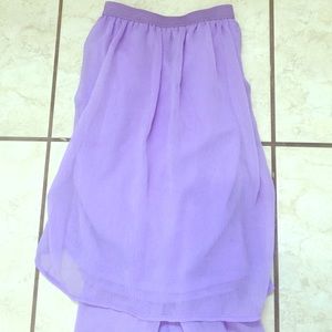 Girls XL Purple Skirt