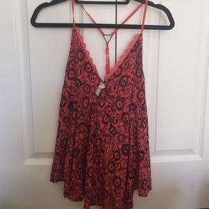 Patterned Free People Top