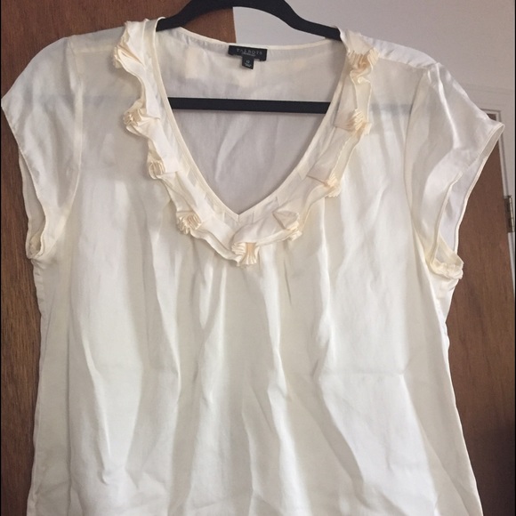 Talbot's silk blend blouse
