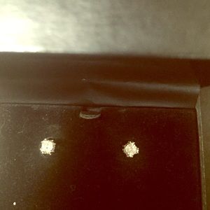 Diamond earrings from Macy's